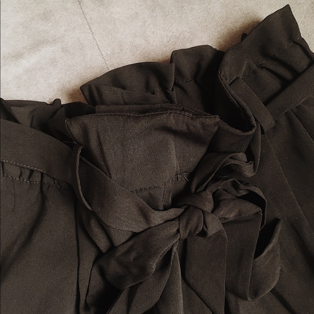 Black shorts